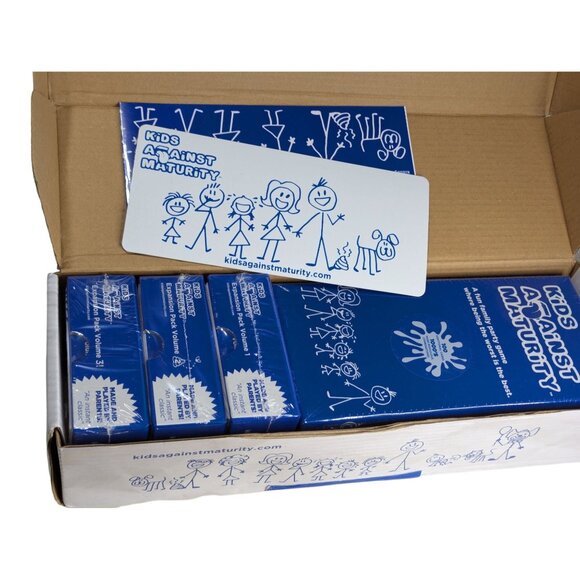 Kids Against Maturity Core Game + Expansion Packs 1 2 3  Family-Friendly Fun Car - Picture 2 of 2